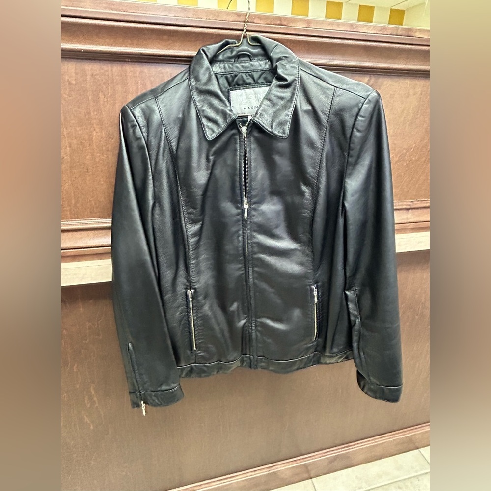 Leather jacket